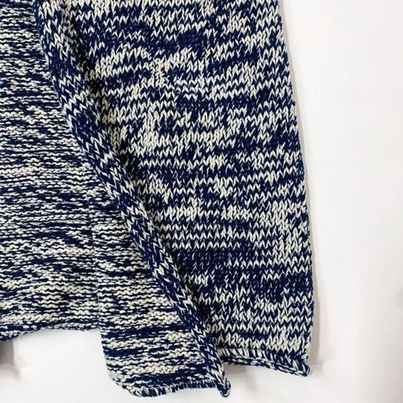 Mossimo Dutti Blue and White cardigan Size S - Picture 3 of 5